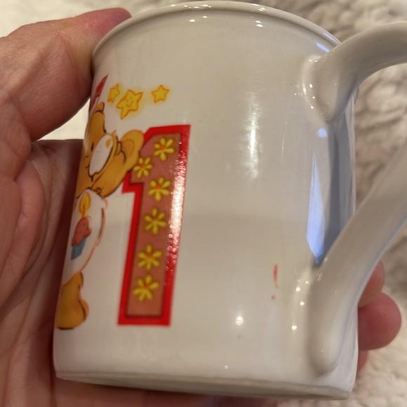 Vintage 1985 Care Bears Birthday Bear 1st Birthday mug - Picture 4 of 5